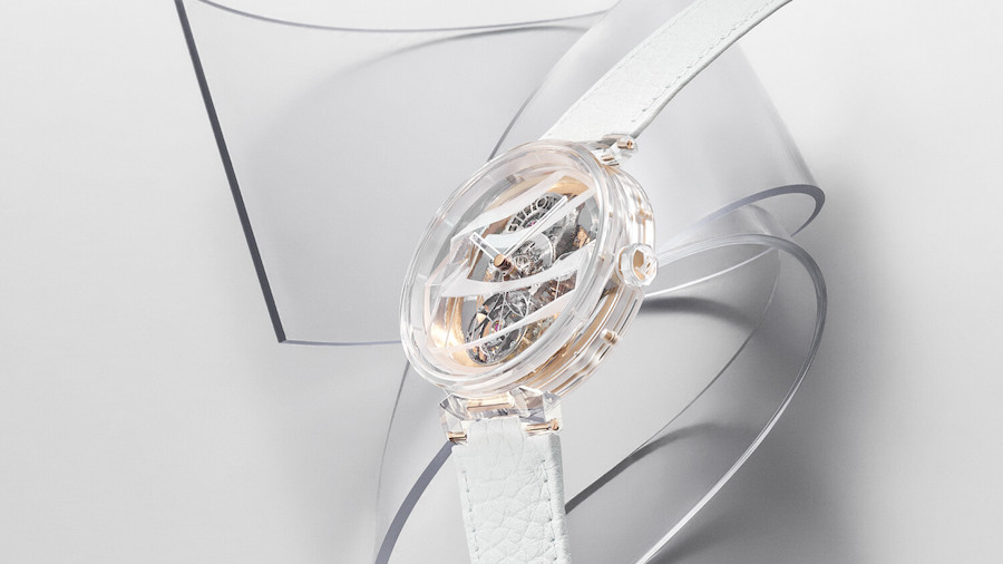 Louis Vuitton Tambour Moon Flying Tourbillon Poinçon de Genève Sapphire Frank Gehry watch