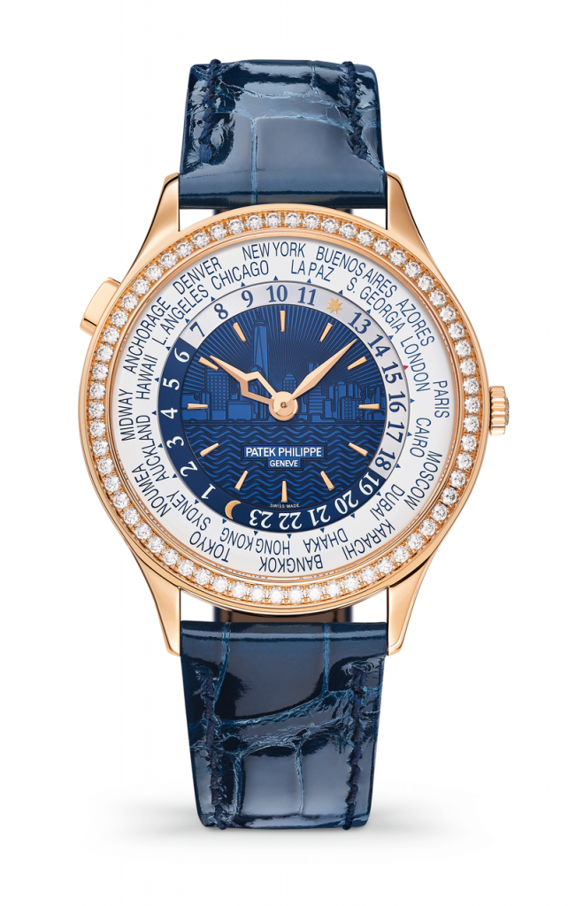 Patek Philippe Ref. 7130R world time watch for women. 