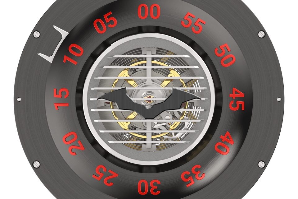 7OtmyLVg The Batman tourbillon watch by Kross Studio