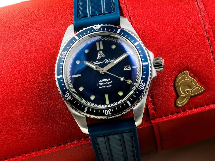 William Wood Valiant Blue Watch