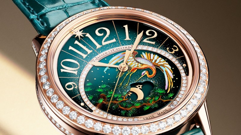 Jaeger-LeCoultre Rendez-Vous Sonatina Peaceful Nature watch.