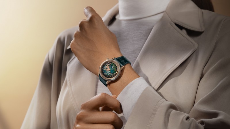 Jaeger-LeCoultre Rendez-Vous Sonatina Peaceful Nature watch.