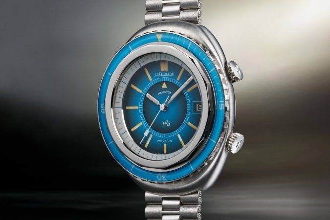 Part of the capsule collection for Jaeger-LeCoultre’s new The Collectibles series: 1970 Memovox Polaris. Jaeger-LeCoultre The Collectibles series