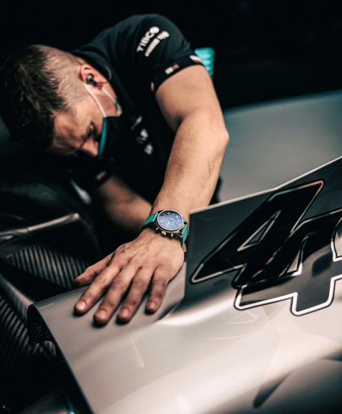 The IWC Official Mercedes-AMG Petronas Formula One(TM) Team Watch