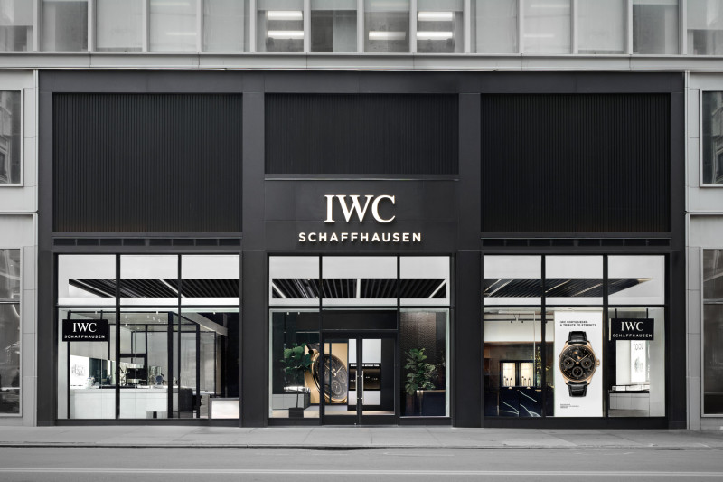 IWC Schaffhausen New York boutique.