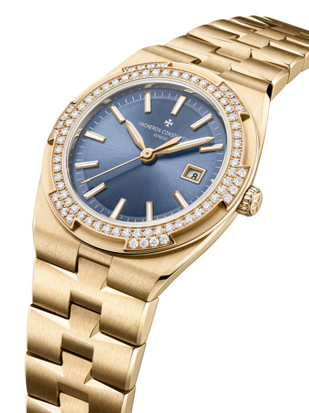 Vacheron Constantin Overseas Quartz 33mm watch.