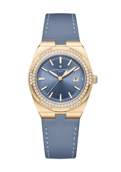 Vacheron Constantin Overseas Quartz 33mm watch.