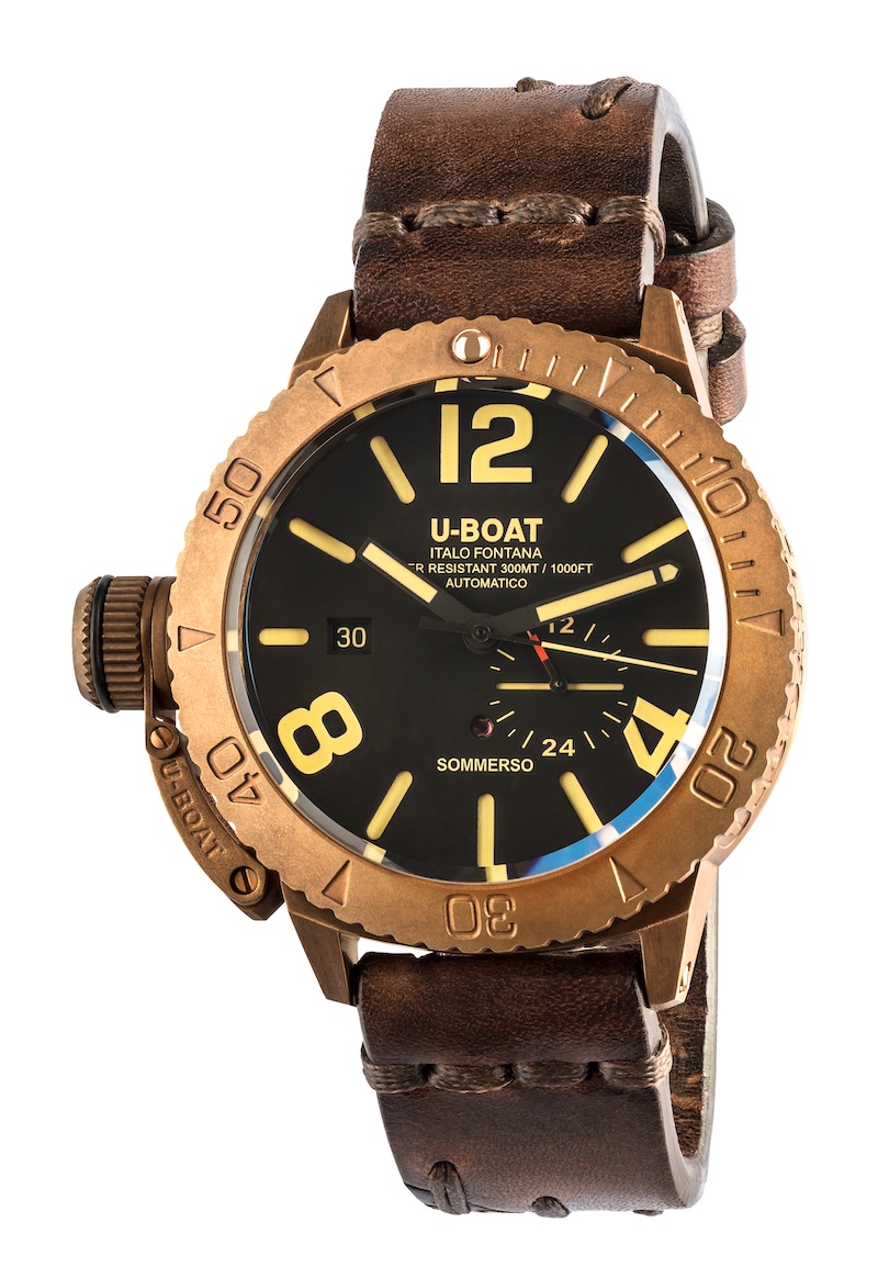 U-Boat Sommerso Bronze diver watch