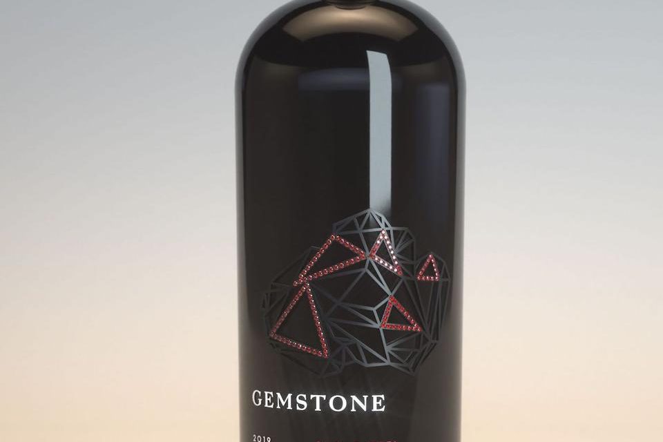 ruby bottle 3 Stephen Silver Fine Jewelry, Gemstone Vineyards, ruby wine bottle