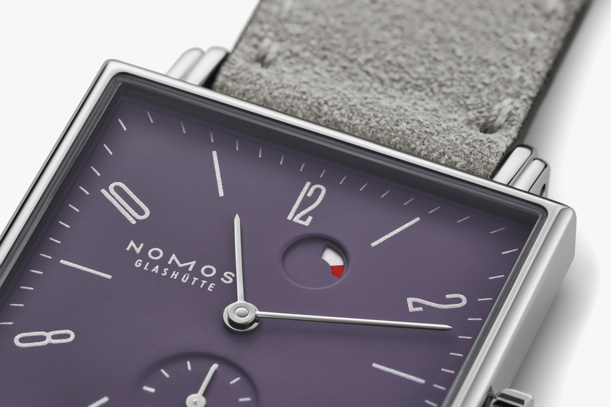 Nomos Tetra Plum watch