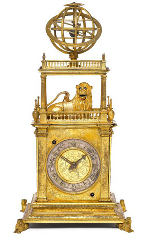 17th Century Table Clock 