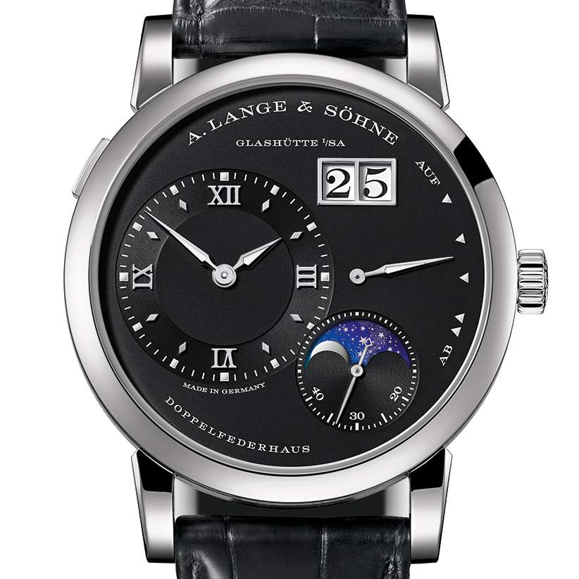 Top Six Men's Watches of 2017:A. LANGE & SÖHNE LANGE 1 MOONPHASE