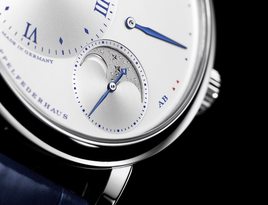 A. Lange & Sohne Little Lange 1 Moon Phase 25th Anniversary Watch. 