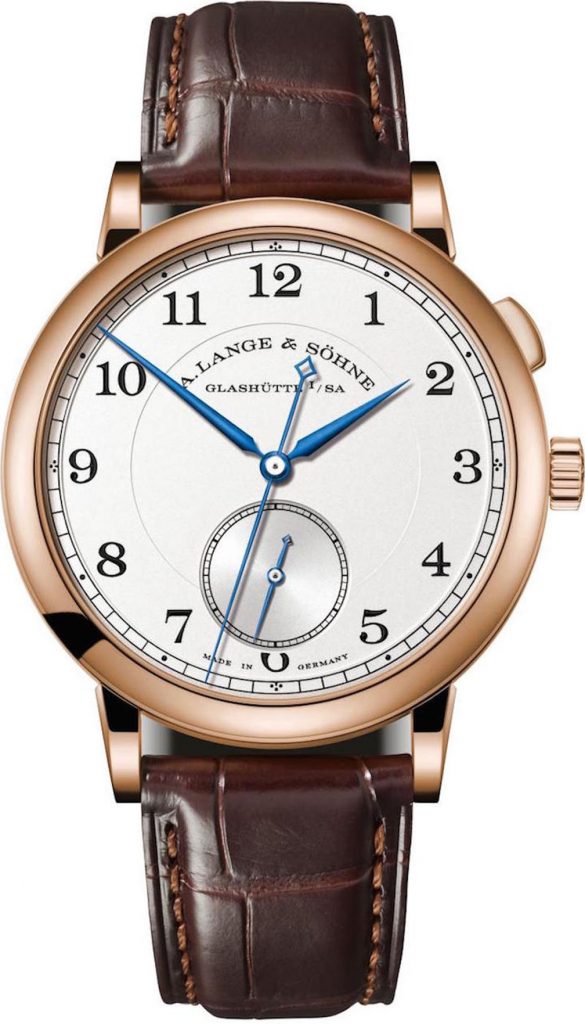 A. Lange & Sohne 1815 Homage to Walter Lange watch in 18-karat rose gold, Pre-SIHH 2018.