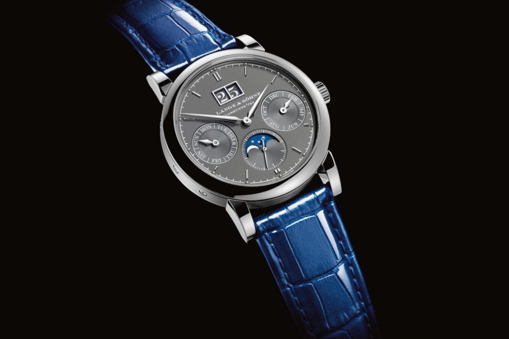 Saxonia AC for NA A. Lange & Sohne Saxonia Annual Calendar US Boutique Exclusive