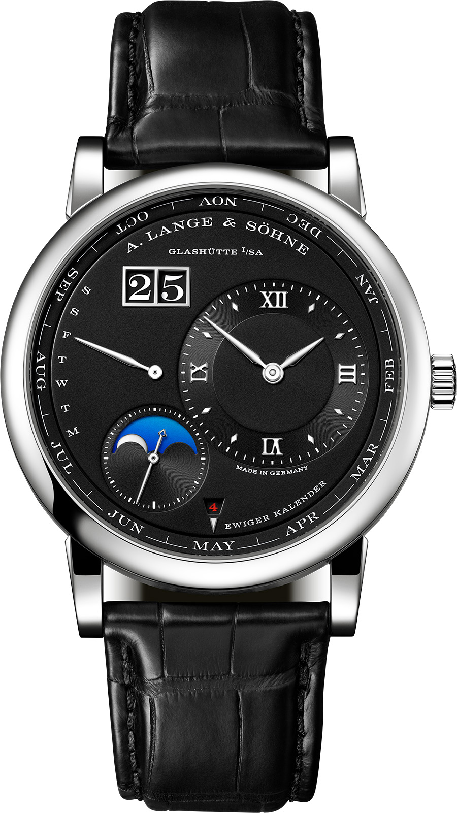 A. Lange & Sohne Platinum Lange 1 Perpetual Calendar