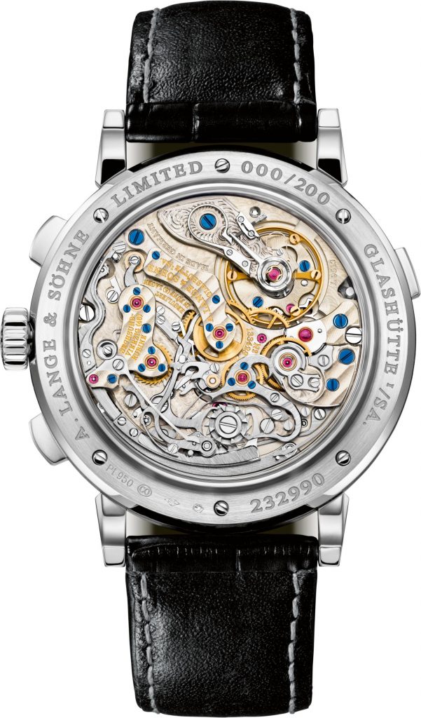 A. Lange & Sohne Datograph Up/Down Lumen houses a 454-part caliber. ￼