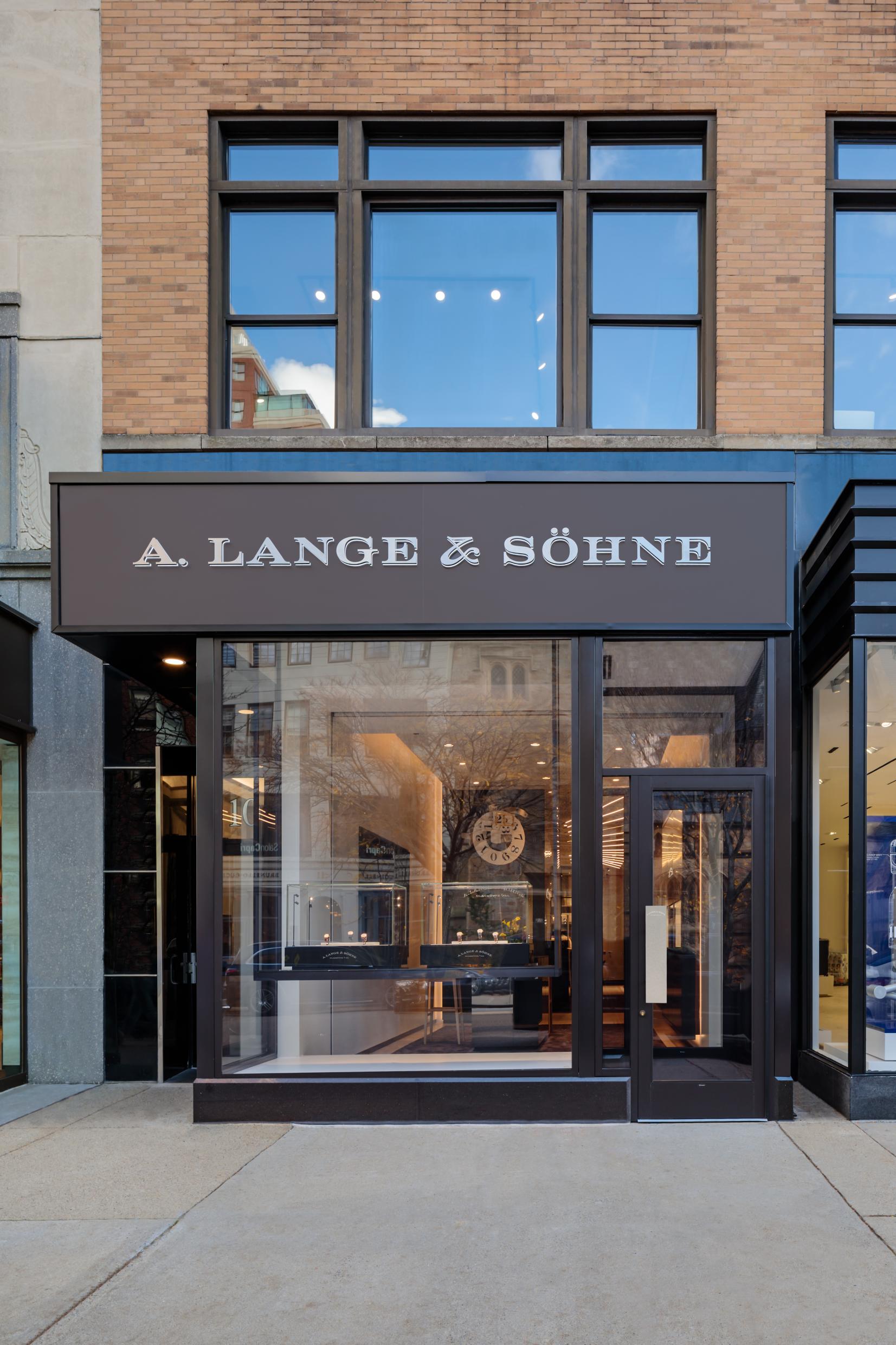 A. Lange & Söhne boutique in Boston.