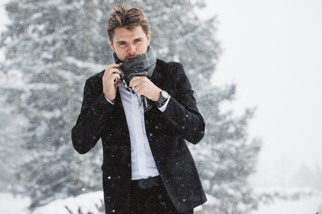 Tennis star Stan Wawrinka visits Audemars Piguet in Le Brassus, Switzerland.