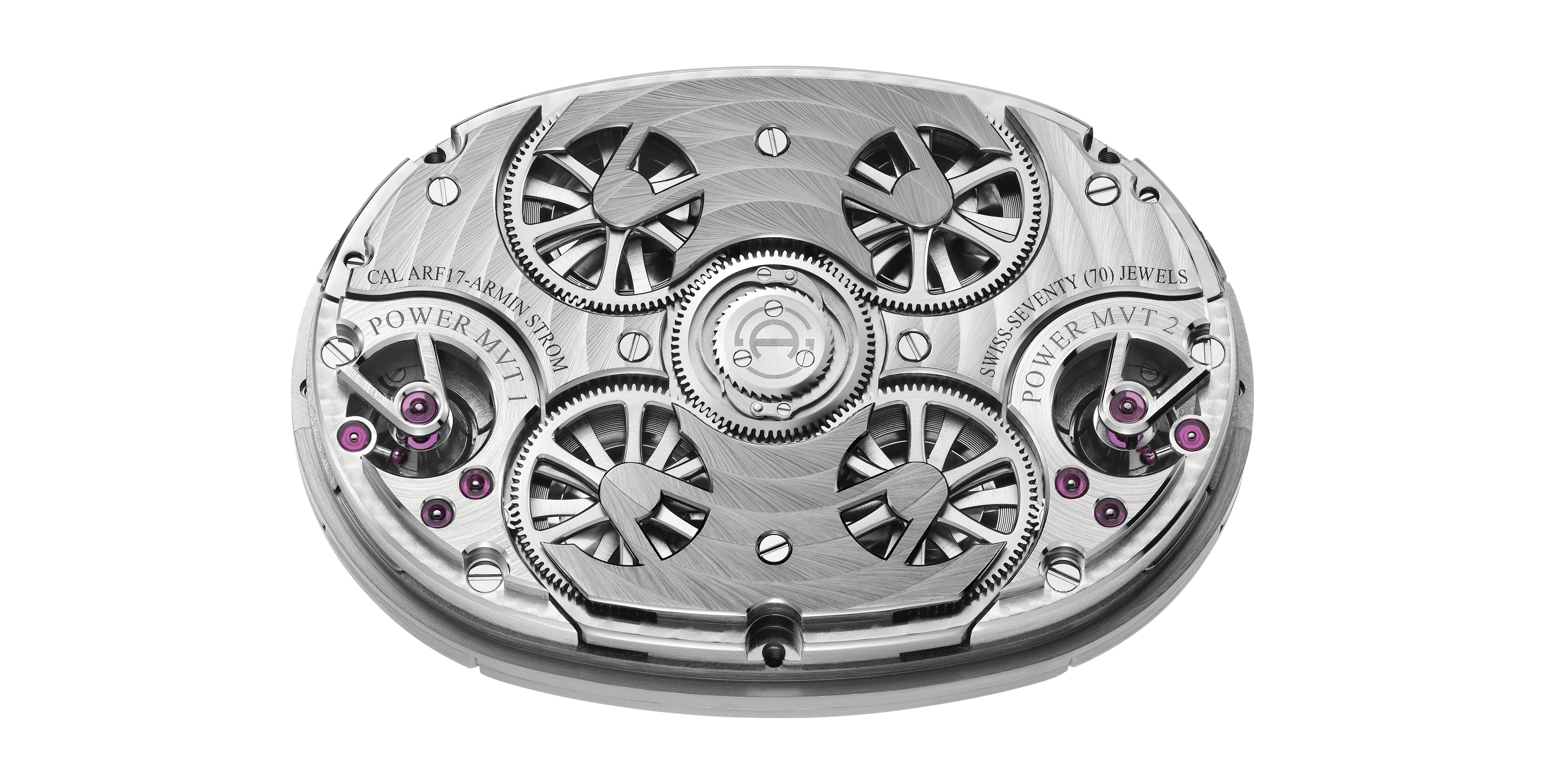 Armin Strom Masterpieces Dual Time Resonance Sapphire Watch, SIHH 2019