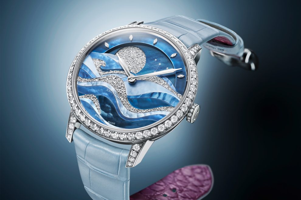 Arnold & Son Perpetual Moon Night Tide 38mm watch