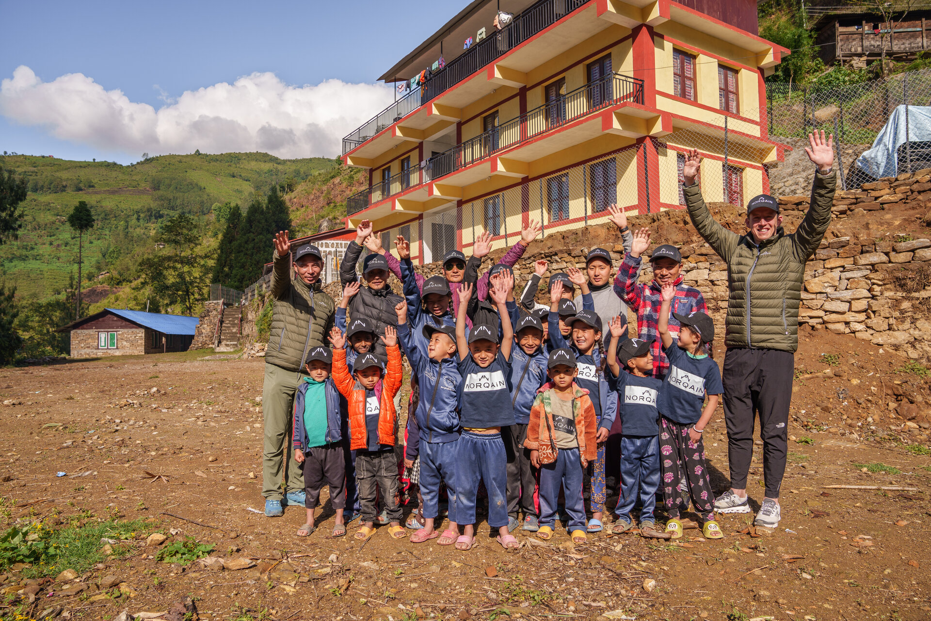 Norqain Glacier watches benefit the Butterfly educational effort.