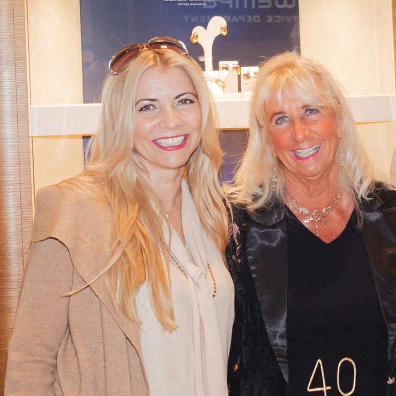 Ana Martins and Roberta Naas at Wempe New York.