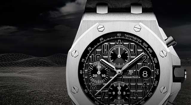 Henrik Stenson is an Audemars Piguet brand ambassador and wears a Royal Oak Offshore Chronograph