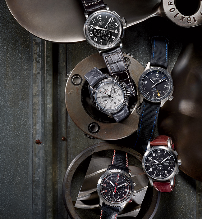 Five great aviation-inspired watches (Photo by Jeff Crawford for Niche Media)