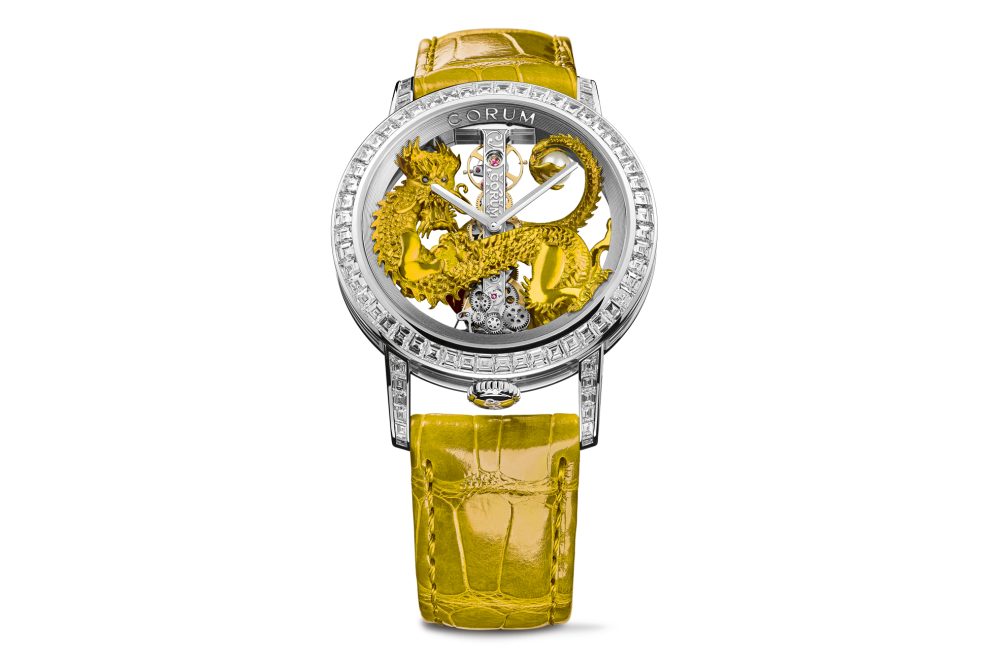 Corum Golden Bridge Round 43 Dragon watch