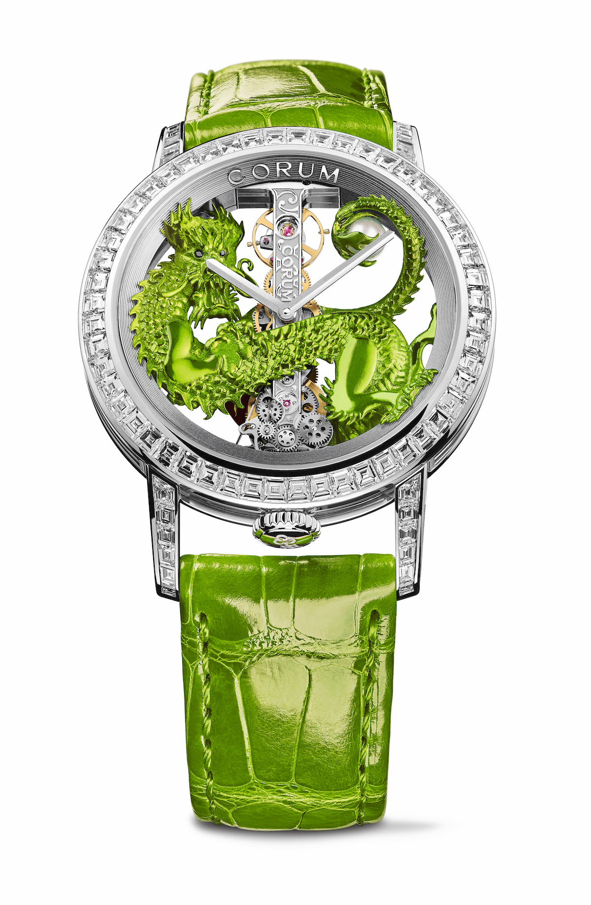 Golden Bridge Round Dragon watch