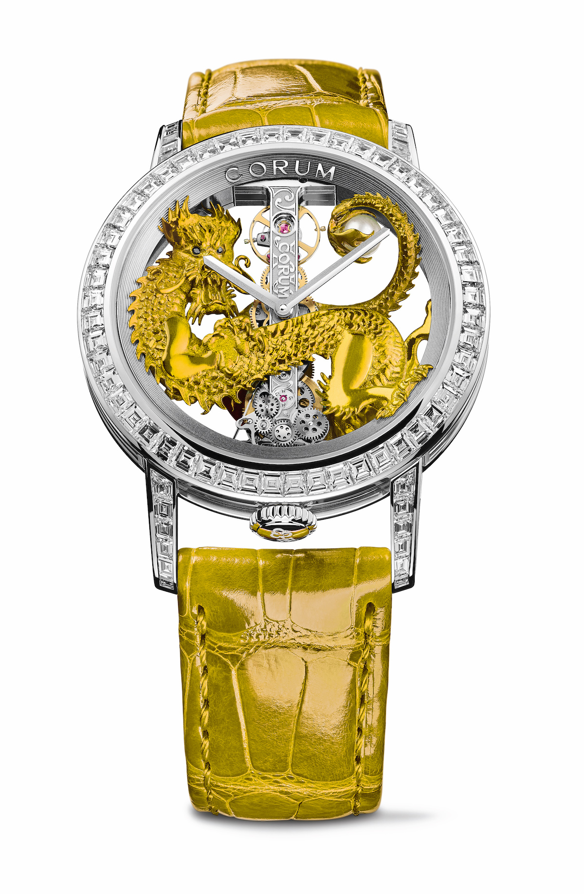 Golden Bridge Round Dragon watch