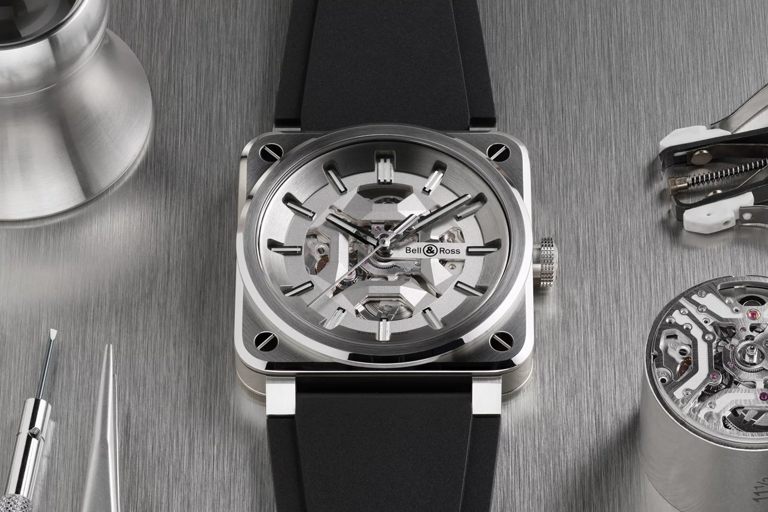 Bell & Ross BR-03 Skeleton Grey Steel