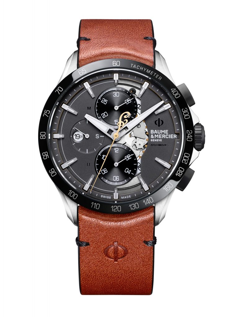 Baume & Mercier Clifton Club Indian Legend Tribute Scout watch takes its design cues from the motorcycle. 
