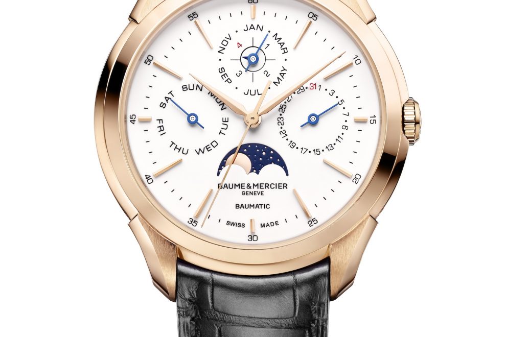 SIHH 2018: Baume & Mercier Clifton Baumatic Perpetual Calendar watch.
