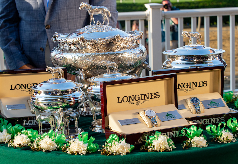 Essential Quality wins Belmont Stakes timed by Longines. 