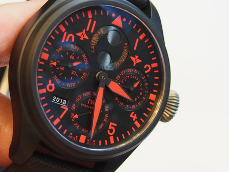 The Big Pilot's Perpetual Calendar Top Gun Boutique Edition watch is created in a run of just 250 pieces. 