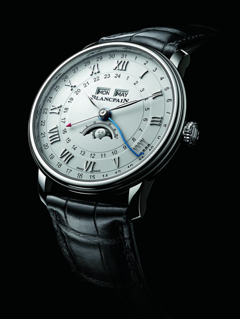  Blancpain Villeret Complete Calendar GMT Watch 