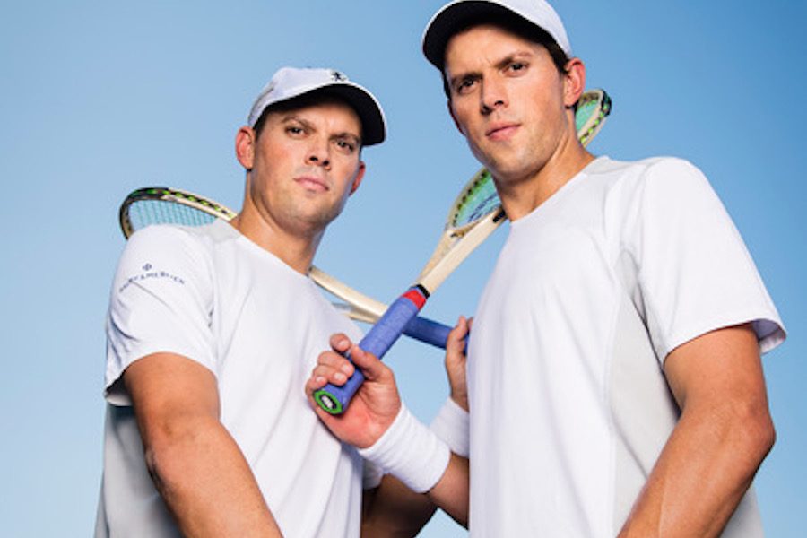 Bryan Brothers for Baume & Mercier Tennis stars Bob and Mike Bryan join Baume & Mercier as brand ambassadors. Photo taken at the Citi Open at Rock Creek Tennis Center on July 31, 2017 in Washington, DC. (Photo by © 2017. Patrick McDermott Photography, LLC. All Rights Reserved.)