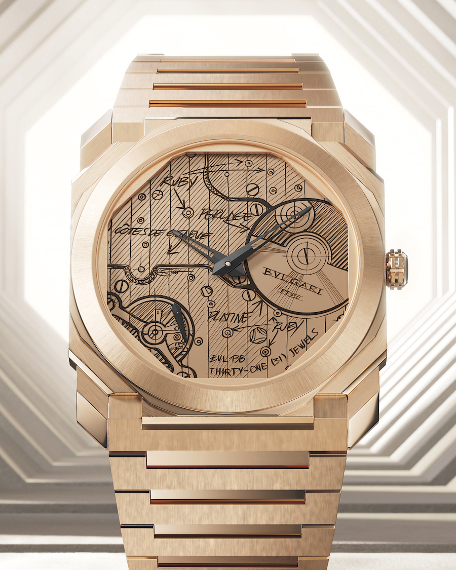 Bulgari Octo Finissimo Automatic Sketch watch.