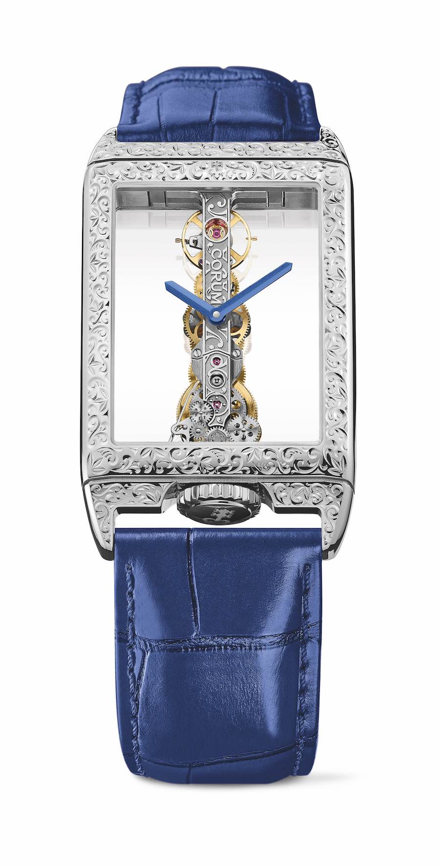 CORUM Golden Bridge Rectangle 40th Anniversary watches.