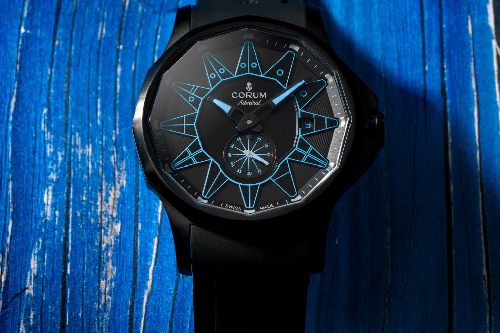 Corum Admiral 42 Automatic Blue_A395_04004_lifestyle Corum Admiral Automatic 42 Full Black