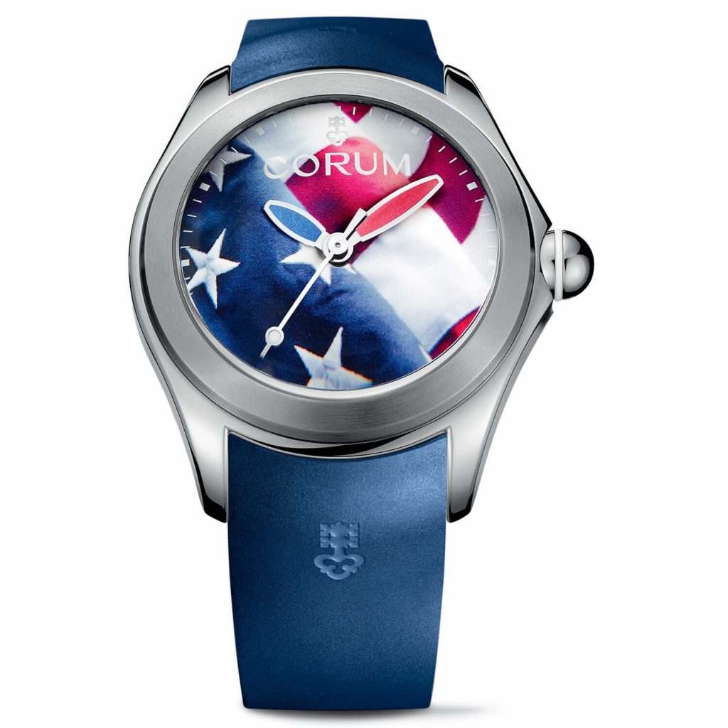 Corum Big Bubble 52 Flag watch. 