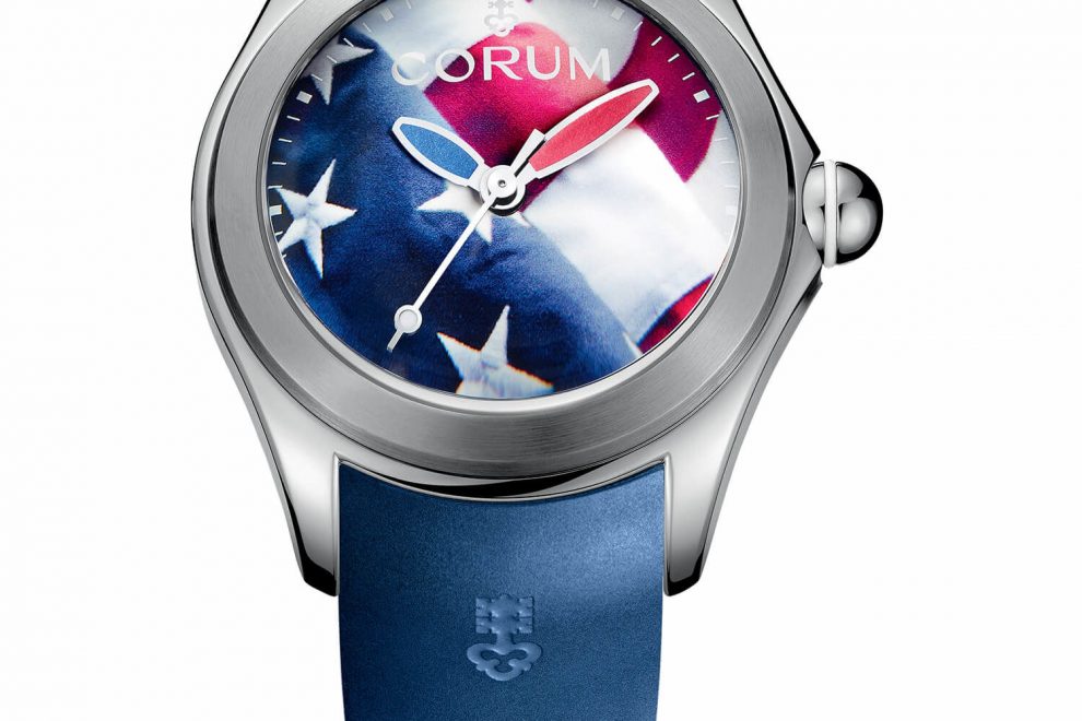 Corum Bubble American Flag watch Corum Big Bubble 52 Flag watch.