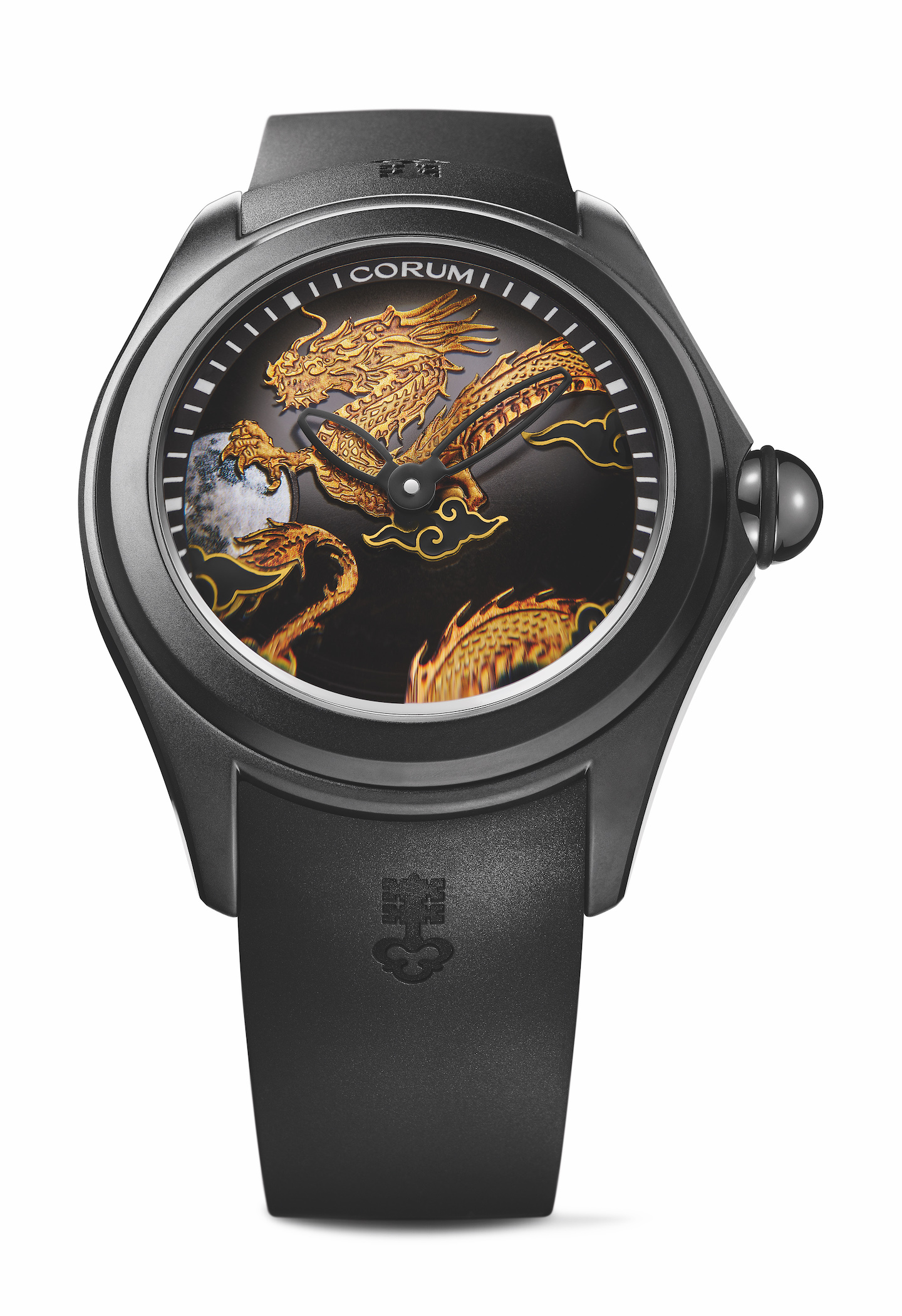 Corum Bubble Dragon Eye Year of the Dragon watch. 