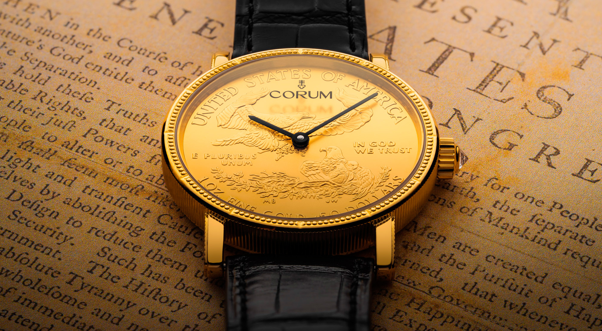 Corum Heritage Coin watch