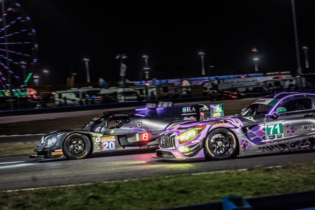 Rolex 24 at Daytona night shots 2018