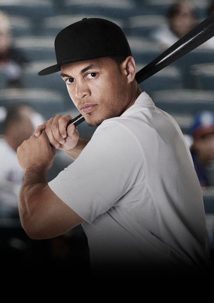 Giancarlo Stanton, Miami Marlins Right Fielder and TAG Heuer brand ambassador.