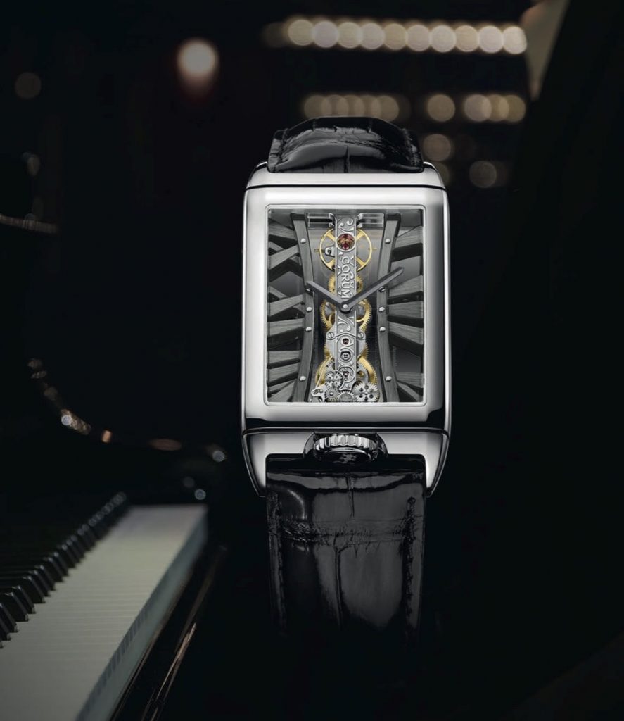 Corum Golden Bridge Rectangle Joachim Horsley watch