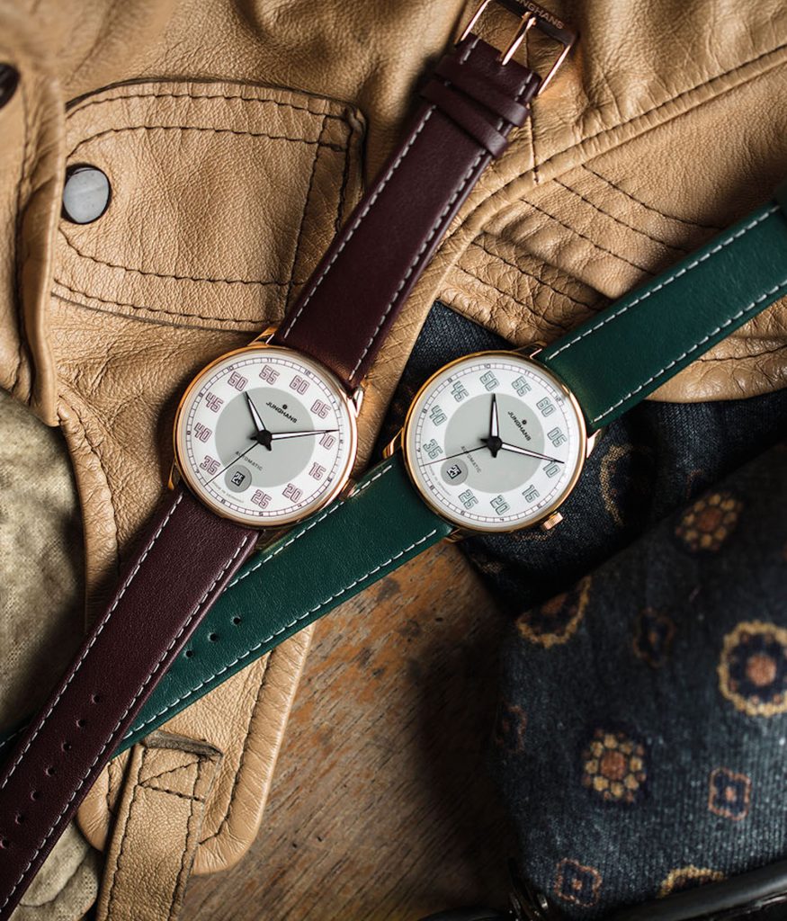 Junghans Meister Driver Automatic watches offer vintage autosports appeal.